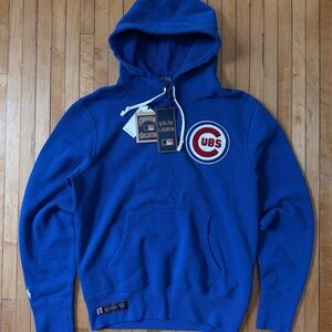 NWT Polo by Ralph Lauren x MLB Chicago Cubs Hoodie Blue Unisex Sz. S